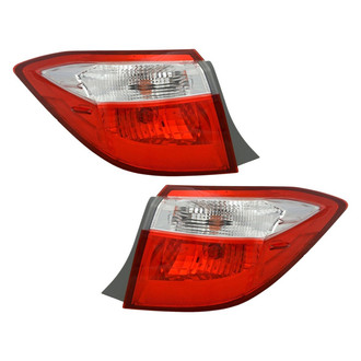TYC® - Driver and Passenger Side Outer Replacement Tail Lights (Standard Line)
