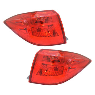 TYC® - Driver and Passenger Side Outer Replacement Tail Lights (CAPA Certified)