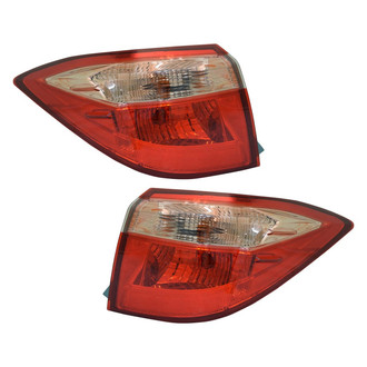 TYC® - Driver and Passenger Side Outer Replacement Tail Lights (Standard Line)