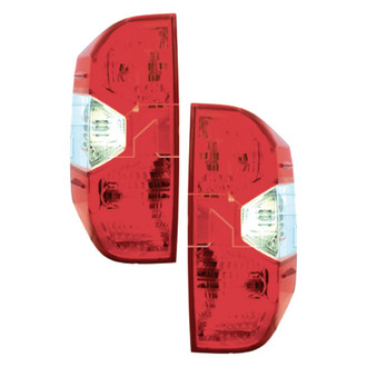 TYC® - Driver and Passenger Side Replacement Tail Lights (CAPA Certified)