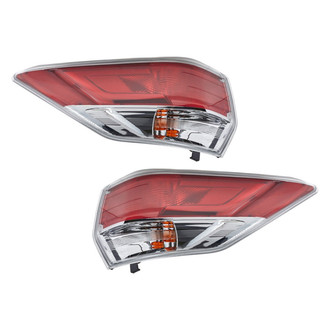 TYC® - Driver and Passenger Side Outer Replacement Tail Lights (CAPA Certified)