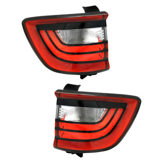 TYC® - Driver and Passenger Side Outer Replacement Tail Lights (CAPA Certified)