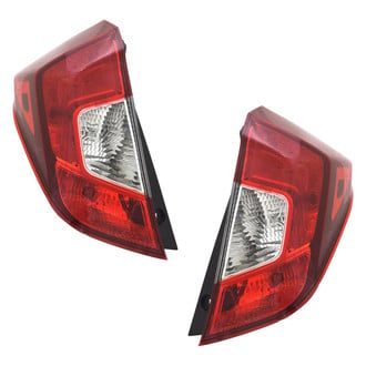 TYC® - Black Factory Replacement Tail Lights
