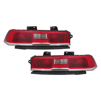 TYC® - Black Factory Replacement Tail Lights