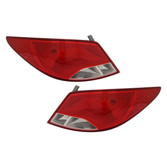 TYC® - Driver and Passenger Side Outer Replacement Tail Lights (CAPA Certified)