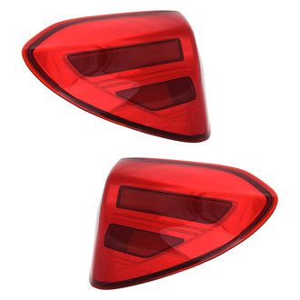 TYC® - Driver and Passenger Side Replacement Tail Lights (CAPA Certified)