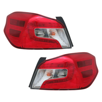 TYC® - Black Factory Replacement Tail Lights