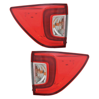 TYC® - Driver and Passenger Side Replacement Tail Lights (Standard Line)