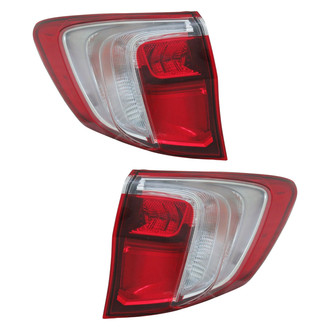 TYC® - Driver and Passenger Side Outer Replacement Tail Lights (Standard Line)