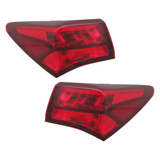 TYC® - Driver and Passenger Side Outer Replacement Tail Lights (CAPA Certified)