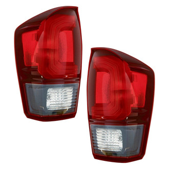 TYC® - Black Factory Replacement Tail Lights