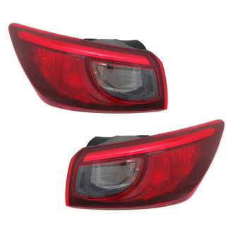TYC® - Black Factory Replacement Tail Lights