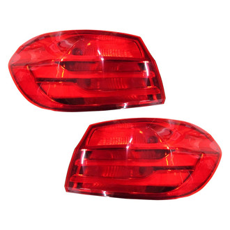 TYC® - Black Factory Replacement Tail Lights
