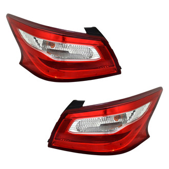 TYC® - Driver and Passenger Side Outer Replacement Tail Lights (CAPA Certified)