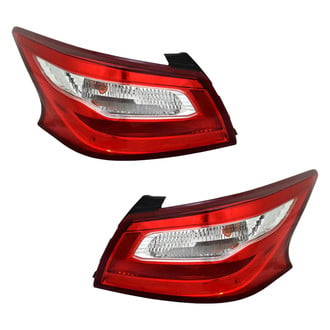 TYC® - Driver and Passenger Side Outer Replacement Tail Lights (Standard Line)