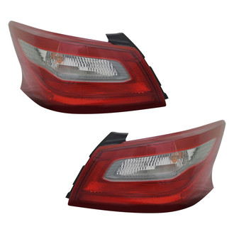 TYC® - Driver and Passenger Side Outer Replacement Tail Lights (CAPA Certified)