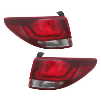 TYC® - Driver and Passenger Side Outer Replacement Tail Lights (CAPA Certified)