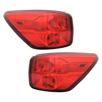 TYC® - Driver and Passenger Side Outer Replacement Tail Lights (CAPA Certified)