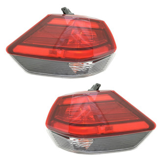 TYC® - Driver and Passenger Side Outer Replacement Tail Lights (Standard Line)