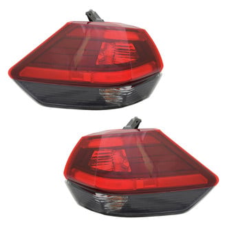 TYC® - Driver and Passenger Side Outer Replacement Tail Lights (CAPA Certified)