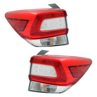 TYC® - Driver and Passenger Side Outer Replacement Tail Lights (Standard Line)