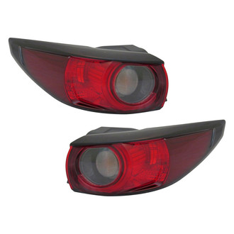 TYC® - Driver and Passenger Side Outer Replacement Tail Lights (CAPA Certified)