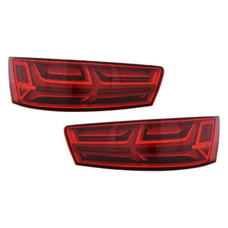 TYC® - Driver and Passenger Side Upper Replacement Tail Lights (Standard Line)