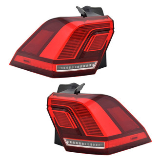 TYC® - Black LED Tail Lights