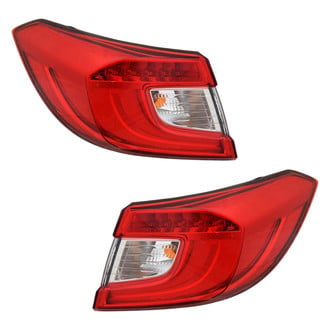 TYC® - Black LED Tail Lights