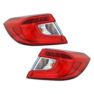 TYC® - Driver and Passenger Side Outer Replacement Tail Lights (CAPA Certified)