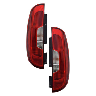 TYC® - Driver and Passenger Side Replacement Tail Light Lens and Housings (CAPA Certified)