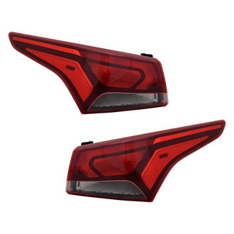 TYC® - Black Factory Replacement Tail Lights