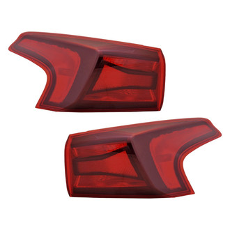 TYC® - Driver and Passenger Side Outer Replacement Tail Lights (CAPA Certified)