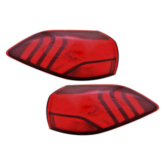TYC® - Driver and Passenger Side Outer Replacement Tail Lights (CAPA Certified)