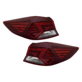 TYC® - Driver and Passenger Side Outer Replacement Tail Lights (CAPA Certified)