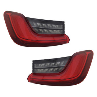 TYC® - Black LED Tail Lights