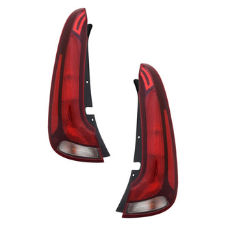 TYC® - Driver and Passenger Side Outer Replacement Tail Lights (CAPA Certified)