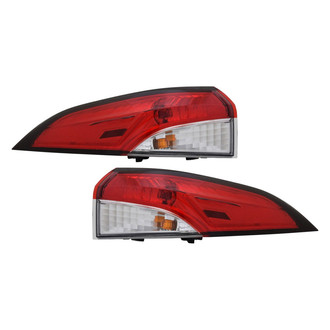 TYC® - Driver and Passenger Side Outer Replacement Tail Lights (Standard Line)