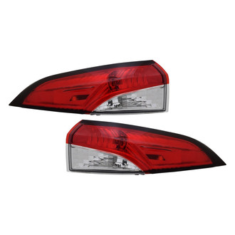 TYC® - Black Factory Replacement Tail Lights