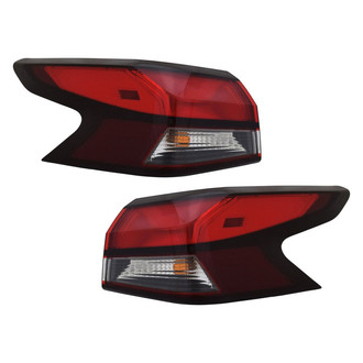 TYC® - Driver and Passenger Side Outer Replacement Tail Lights (CAPA Certified)