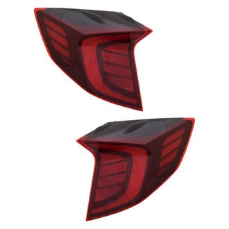 TYC® - Black Factory Replacement Tail Lights