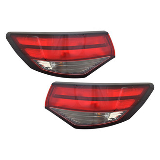 TYC® - Driver and Passenger Side Outer Replacement Tail Lights (CAPA Certified)