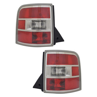 TYC® - Black LED Tail Lights