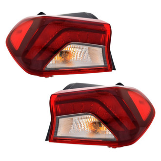 TYC® - Driver and Passenger Side Outer Replacement Tail Lights (CAPA Certified)