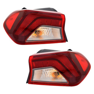 TYC® - Black Factory Replacement Tail Lights