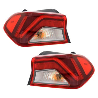 TYC® - Driver and Passenger Side Outer Replacement Tail Lights (Standard Line)
