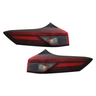 TYC® - Black LED Tail Lights