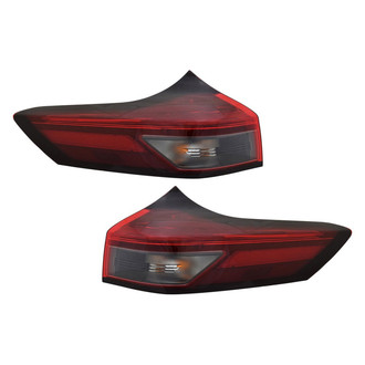 TYC® - Driver and Passenger Side Outer Replacement Tail Lights (CAPA Certified)