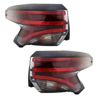 TYC® - Driver and Passenger Side Outer Replacement Tail Lights (CAPA Certified)