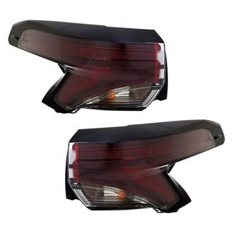 TYC® - Driver and Passenger Side Outer Replacement Tail Lights (Standard Line)